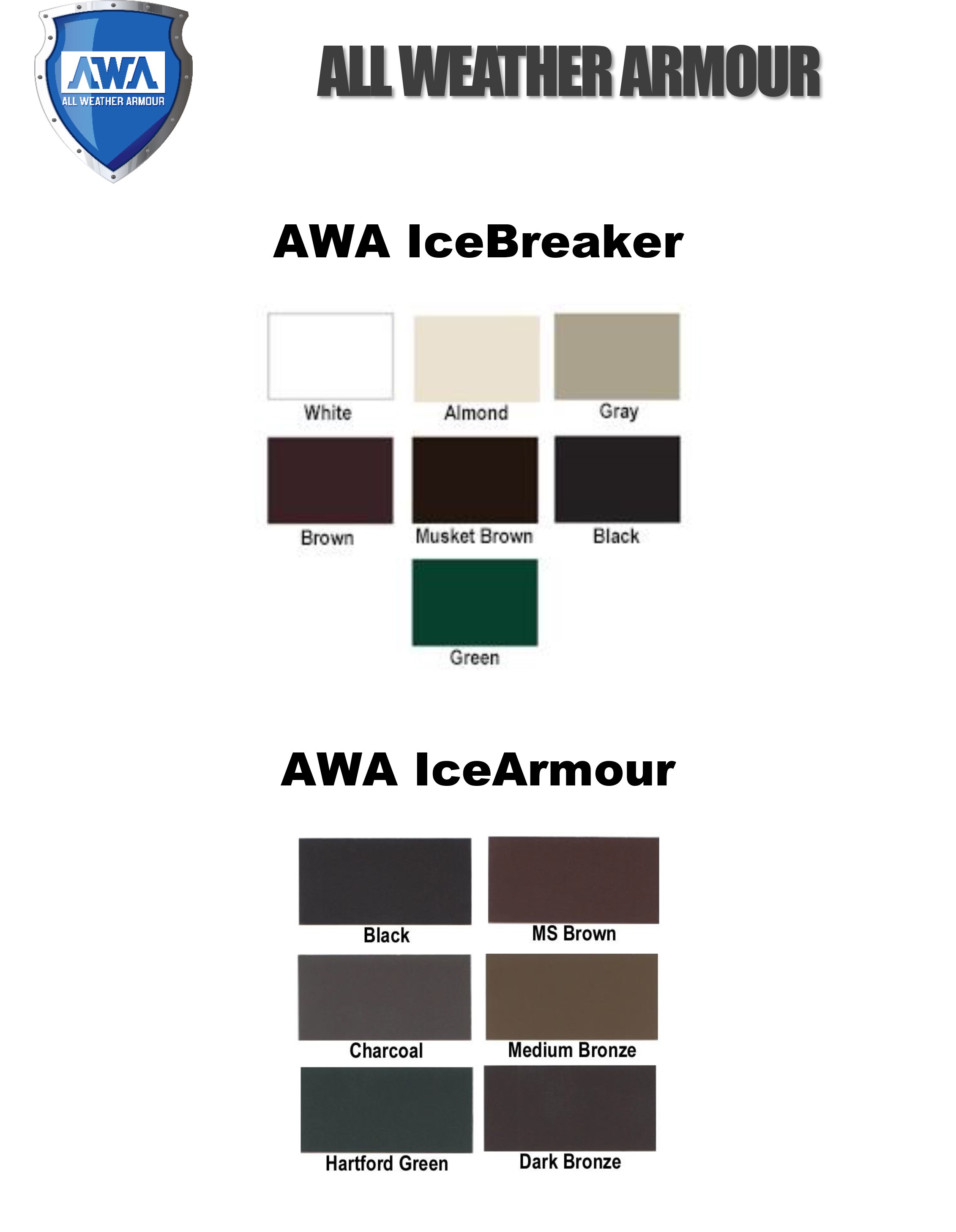 Almond Color Chart