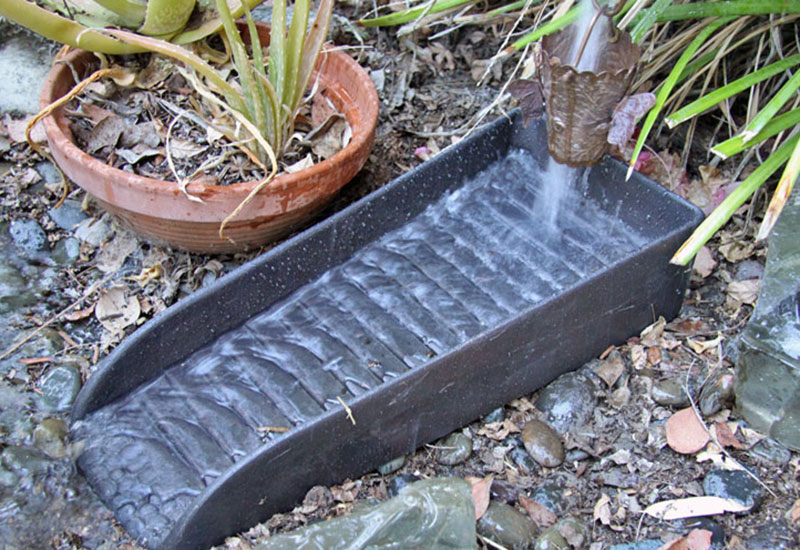 Downspout & Rain Chain Diverter Michigan Gutters, Inc.