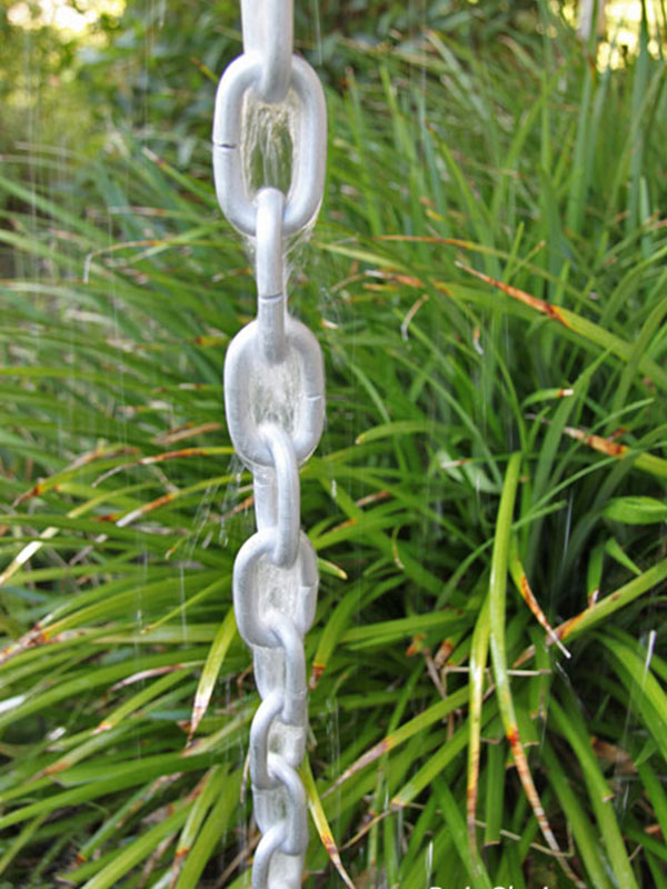 T4 Aluminum Link Chain Michigan Gutters, Inc.
